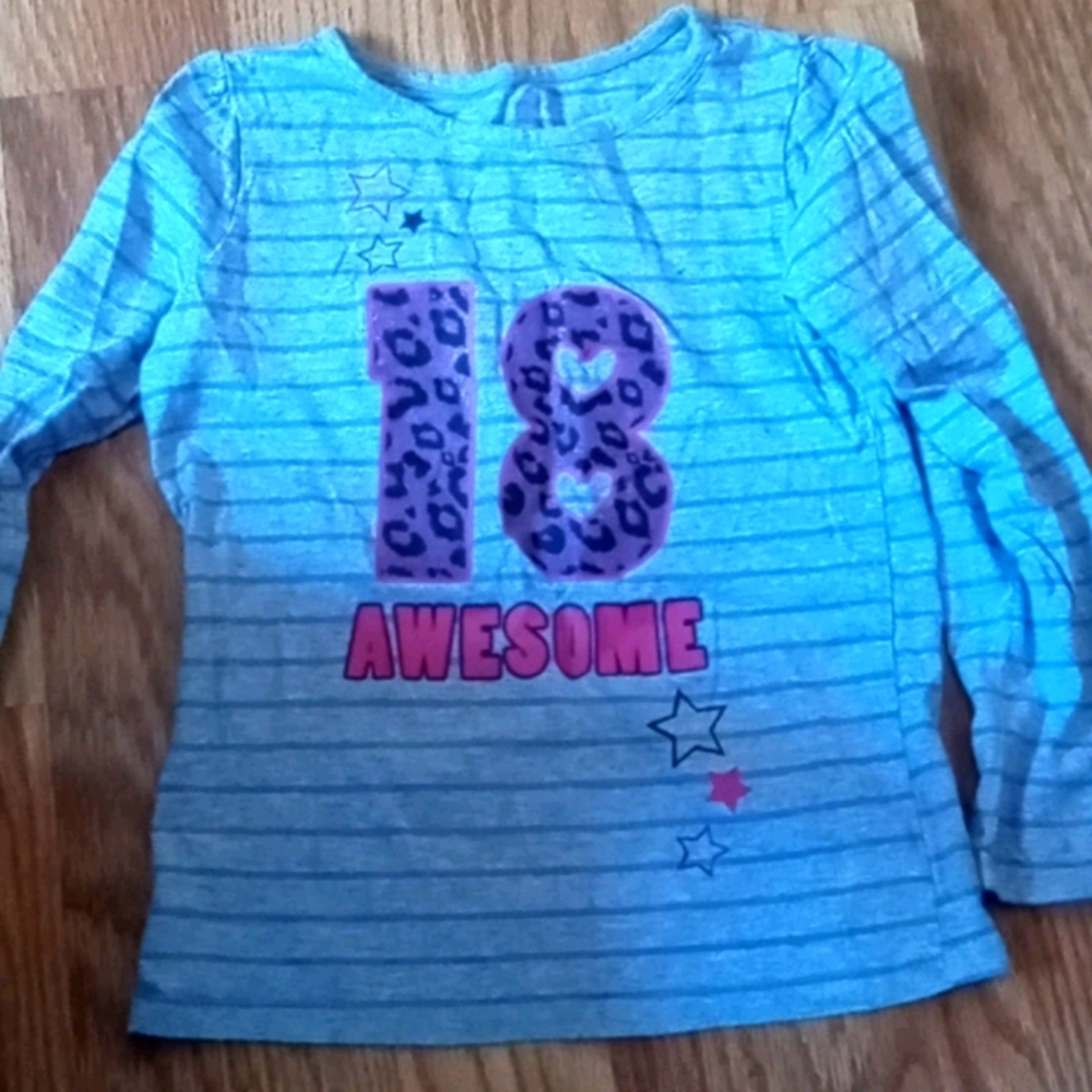 Girls designed Grey shirt